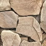 Природный дикий камень песчаник,  известняк,  доломит,  базальт,  галька.