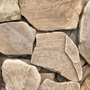 Природный дикий камень песчаник,  известняк,  доломит,  базальт,  галька.