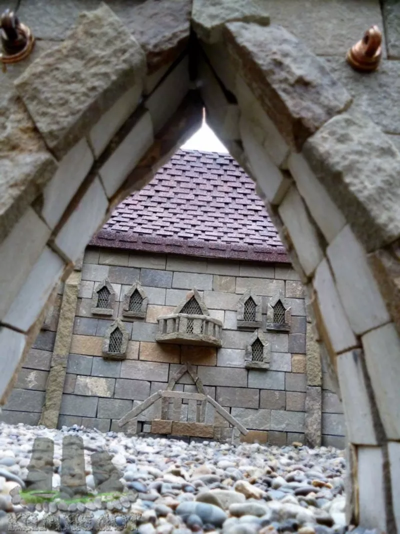 макет средневекового замка 3