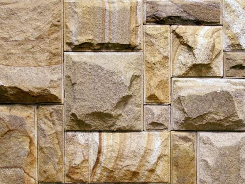 плитка резанная со сколом из камня песчаника природного  3