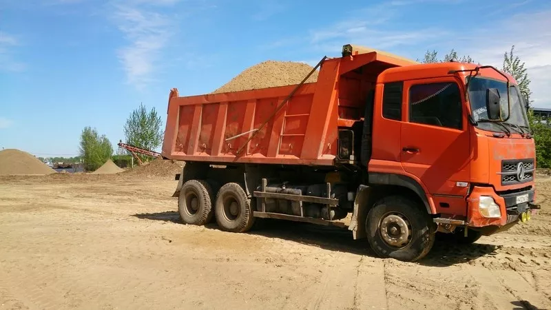 Аренда грузового авто Песок,  Щебень 2